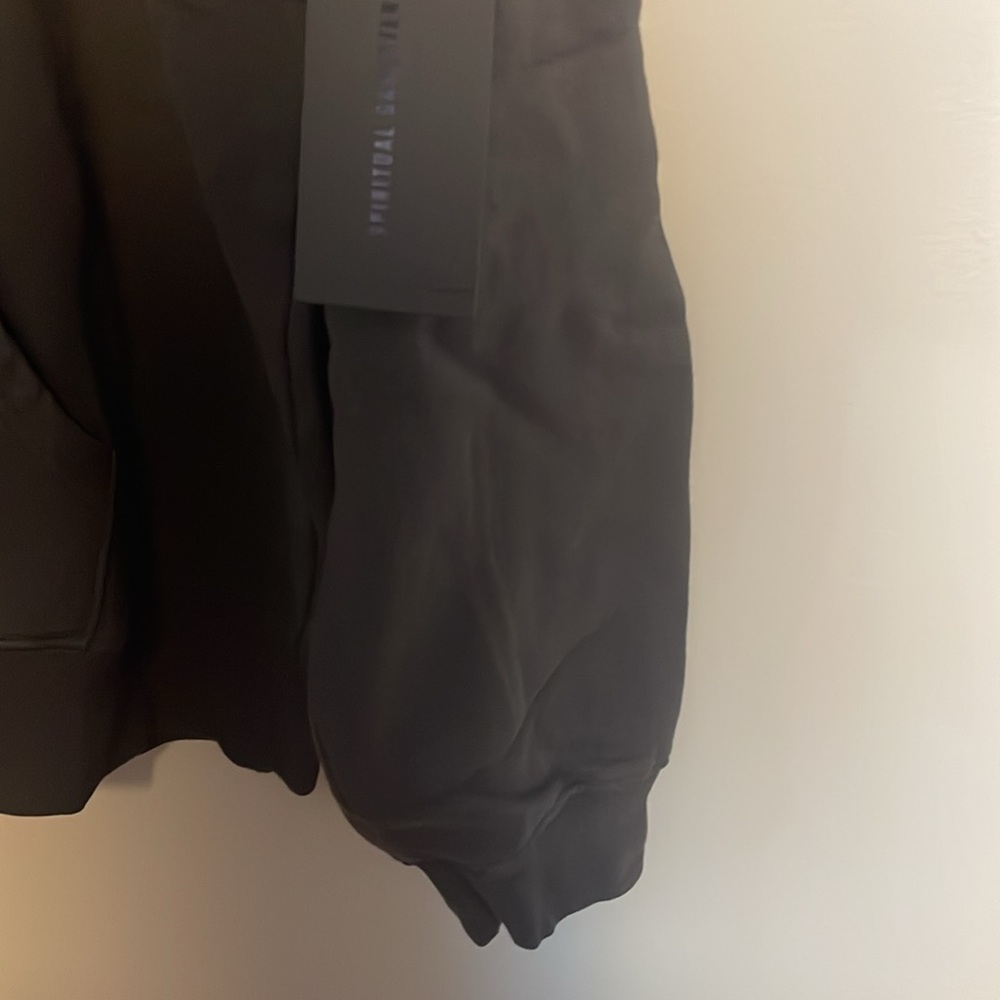Spiritual Gangster SG Monogram Classic Black Hoodie NEW - Picture 3 of 8